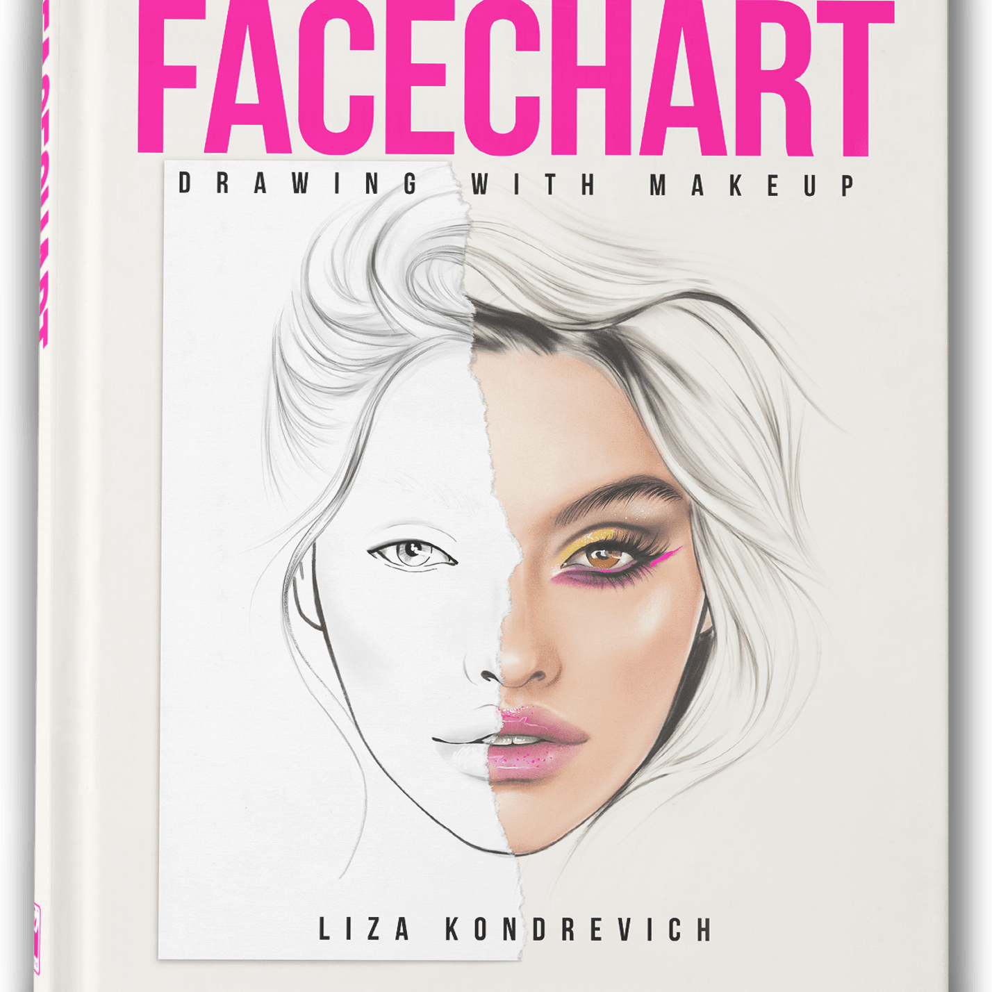 Face chart the book, facechart book, by liza kondrevich